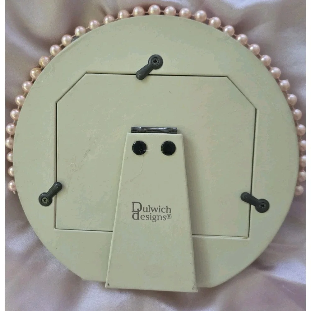 Vintage Upcycled Jeweled Photo Picture Frame 5